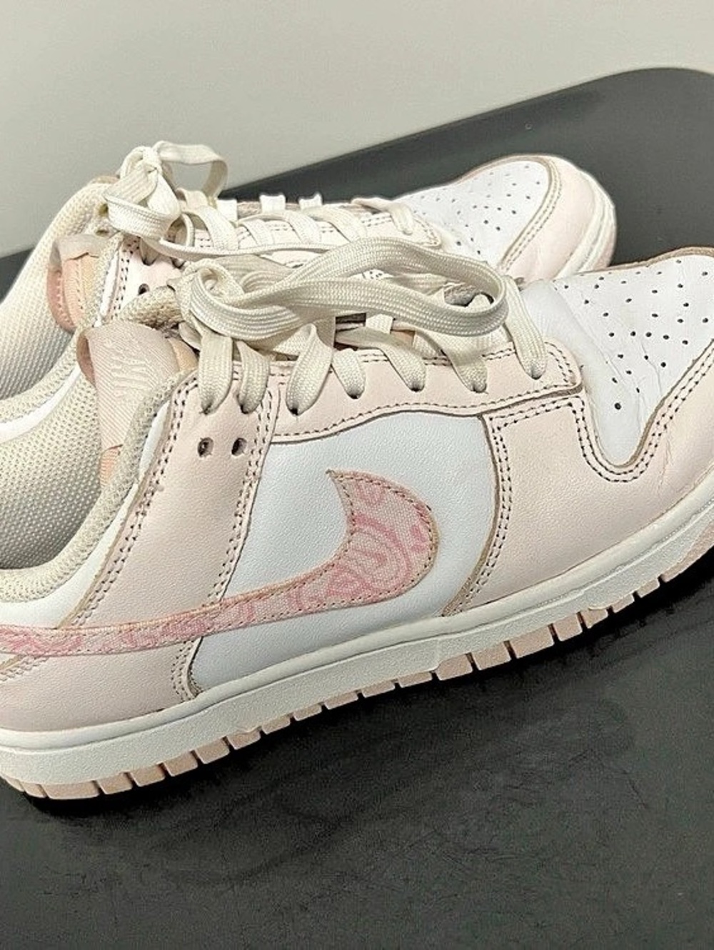 Nike Dunk Low Pink Paisley White & Pink Sneakers